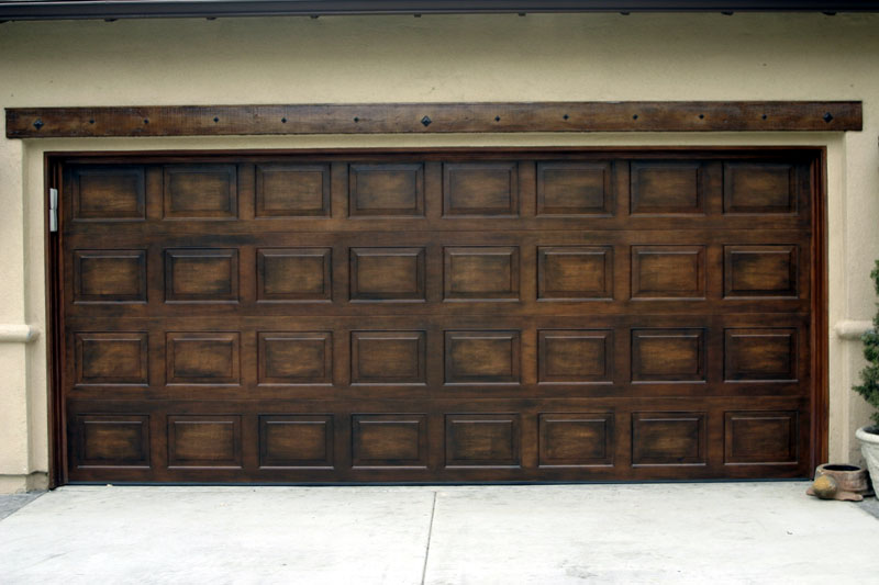 Faux Garage Doors